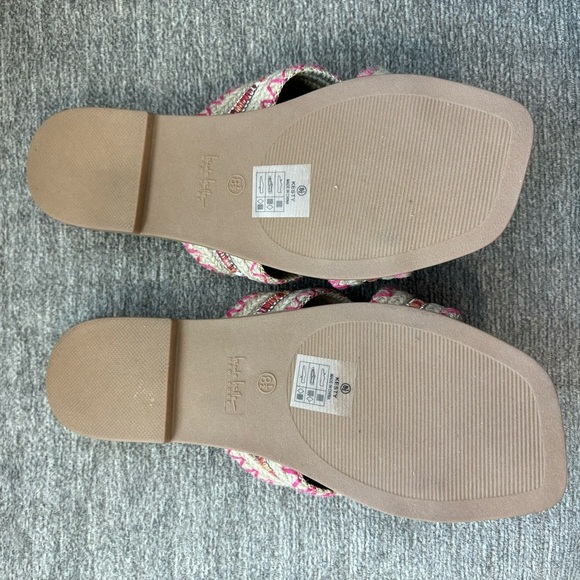 Nicole Miller Rhinestone Sandals - Picture 3 of 3